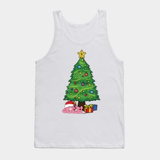 Pig Christmas Tank Top